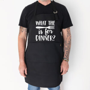 What the fork is for dinner apron