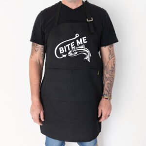 Bite me apron