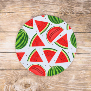 Watermelon kaleidoscope mousepad