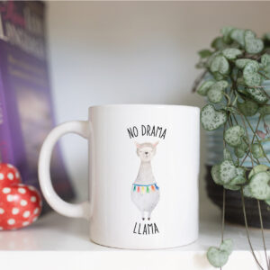 No drama llama mug