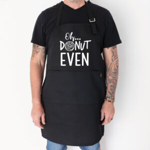 Oh donut even apron