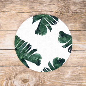 Palm leaf mousepad