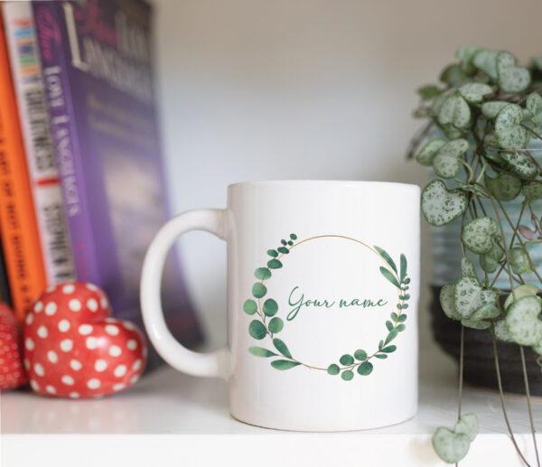 green gold wreath name