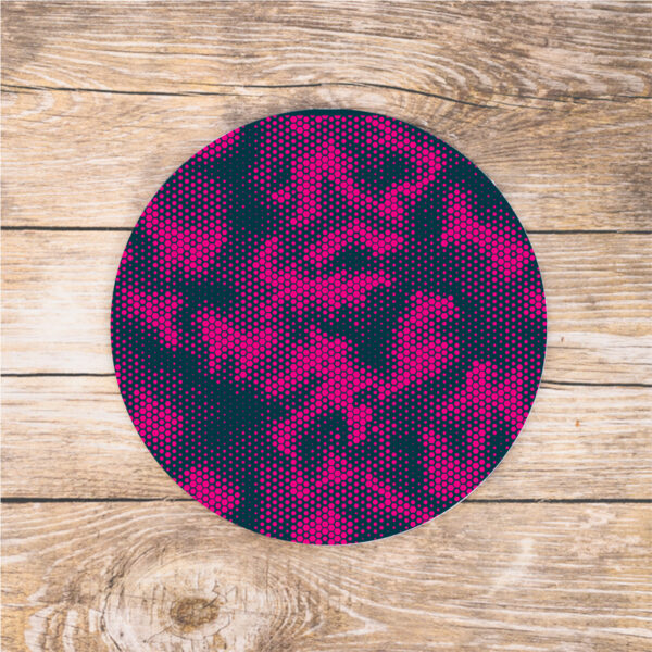 Black and pink grunge mousepad