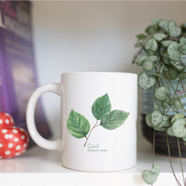 Salal Gaulthoria shallon mug