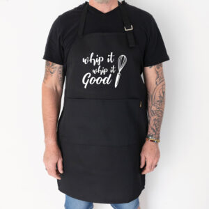 Whip it good apron