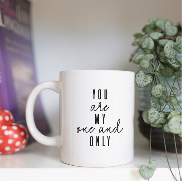 You are my one and only mug