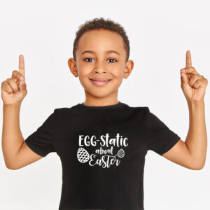 Egg-static about easter t-shirt and babygrow