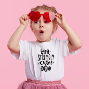 Egg-stremely t-shirt and babygrow
