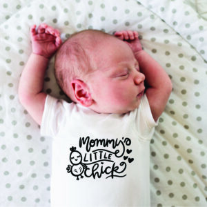 Mommy's little chick babygrow