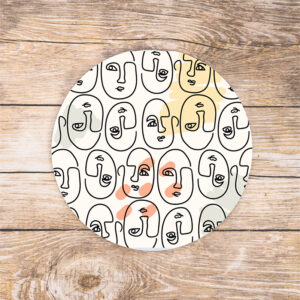 A million face's mousepad