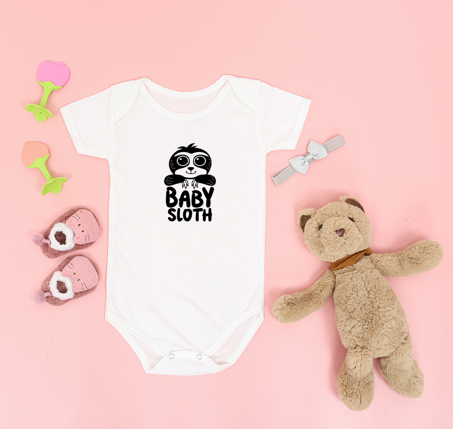 Baby sloth babygrow - Cedarmint Trading