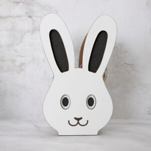 Boy bunny easter egg holder