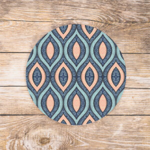 Ornamental shapes coasters