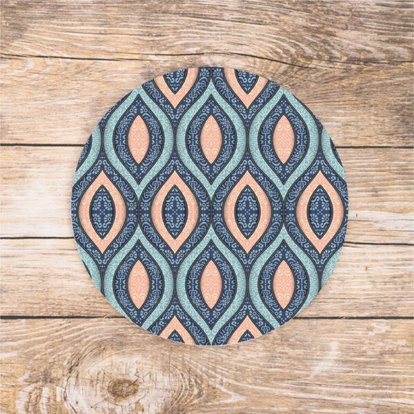 Ornamental shapes coasters