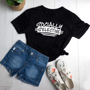 Socially selective t-shirt